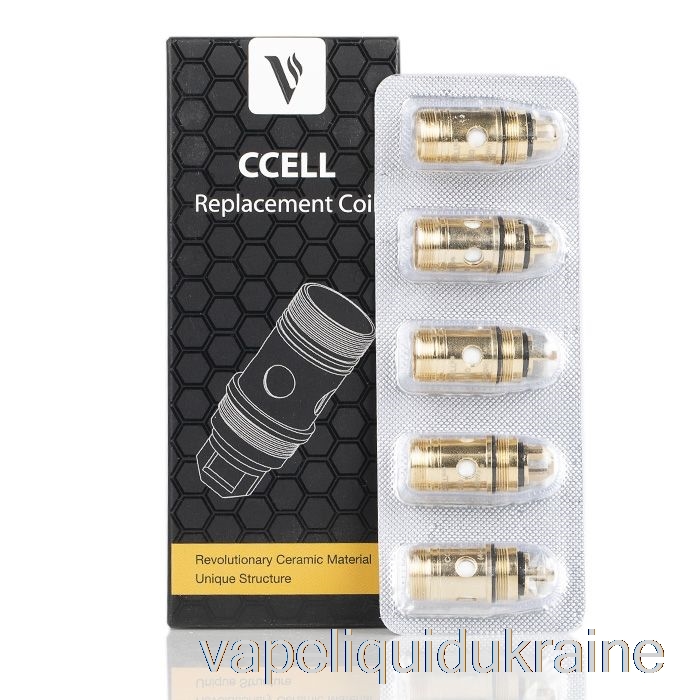 Vape Ukraine Vaporesso cCell Ceramic Replacement Coils 0.6ohm SS316L